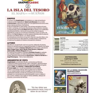 LA ISLA DEL TESORO: EL MAPA DE LOS SUEÑOS ((GRAPHICLASSIC 2)