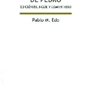 EL EVANGELIO DE PEDRO (ED. BILINGÜE Y COMENTARIO)
