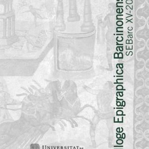 SYLLOGE EPIGRAPHICA BARCINONENSIS, XV
				 (edición en catalán)