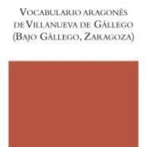 VOCABULARIO ARAGONES DE VILLANUEVA DE GALLEGO