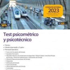 ADIF ADMINISTRADOR DE INFRAESTRUCTURAS FERROVIARIAS TEST PSICOMETRICO Y PSICOTECNICO