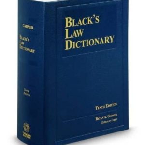 BLACK S LAW DICTIONARY
				 (edición en inglés)