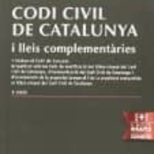 CODI CIVIL DE CATALUNYA (9ª ED.)
				 (edición en catalán)