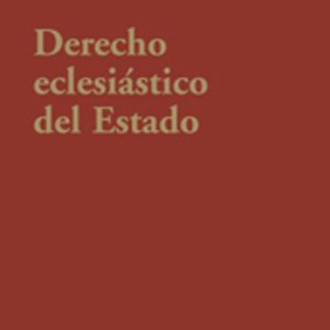 DERECHO ECLESIASTICO DEL ESTADO (9ª EDICION)