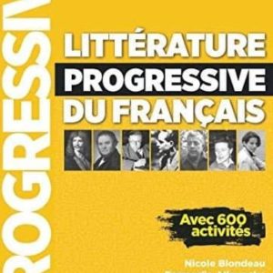 LITTERATURE PROGRESSIVE DU FRANÇAIS - LIVRE + CD - NIVEAU AVANCE NOUVELLE COUVERTURE
				 (edición en francés)
