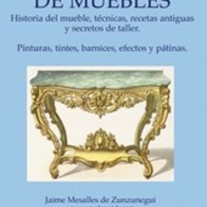 RESTAURACION DE MUEBLES: HISTORIA DEL MUEBLE, TECNICAS,RECETAS AN TIGUAS Y SECRETOS DE TALLER