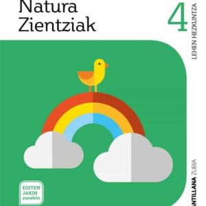 4LEH NATURA ZIENTZIAK 4º PRIMARIA SABER HACER CONTIGO
				 (edición en euskera)