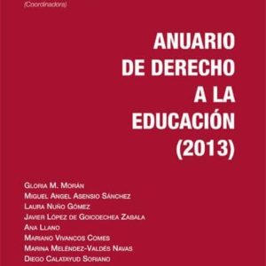 ANUARIO DE DERECHO A LA EDUCACION (2013)