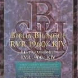 BIBLE KJV BILINGUAL BLACK RVR 1960 HC
				 (edición en inglés)