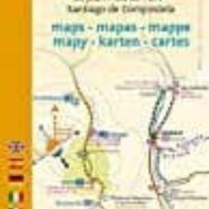 CAMINO DE SANTIAGO MAPS - MAPAS - MAPPE - MAPY - KARTEN - CARTES
				 (edición en inglés)