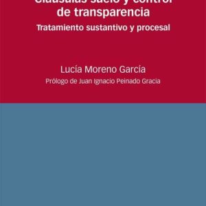 CLAUSULAS SUELO Y CONTROL DE TRANSPARENCIA: TRATAMIENTO SUSTANTIVO Y PROCESAL