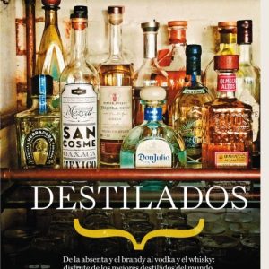 DESTILADOS: DE LA ABSENTA Y EL BRANDY AL VODKA Y EL WHISKY
