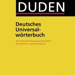 DUDEN DEUTSCHES UNIVERSALWÖRTERBUCH
				 (edición en alemán)