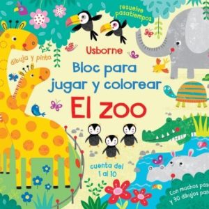 EL ZOO :BLOC PARA JUGAR Y COLOREAR