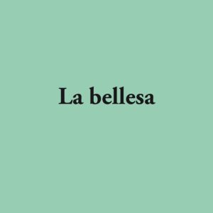 LA BELLESA
				 (edición en catalán)