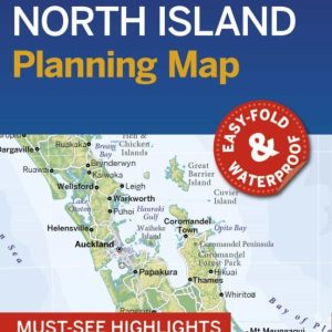 LONELY PLANET NEW ZEALANDS NORTH ISLAND PLANNING MAP 1 2019
				 (edición en inglés)