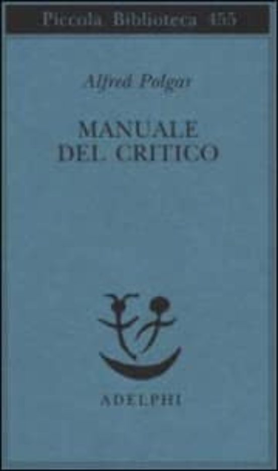 MANUALE DEL CRITICO
				 (edición en italiano)