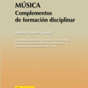 MUSICA: COMPLEMENTOS DE FORMACION DISCIPLINAR. FORMACION DEL PROF ESORADO