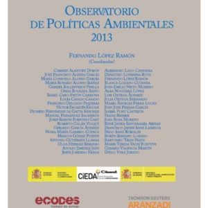OBSERVATORIO DE POLITICAS AMBIENTALES 2013