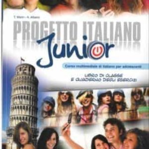 PROGETTO ITALIANO JUNIOR 1 -LIBRO + CD + DVD
				 (edición en italiano)