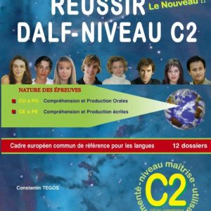 RÉUSSIR DALF C2 LIVRE + CORRIGES + 4CD
				 (edición en francés)