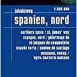 SPANIEN NORD / JAKOBSWEG (1:350.000) LANDKARTEN IMPERMEABLE (8. AKTUALISIERTE AUFLAGE 2016)
				 (edición en alemán)