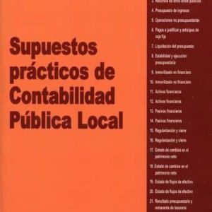 SUPUESTOS PRÁCTICOS DE CONTABILIDAD PÚBLICA LOCAL