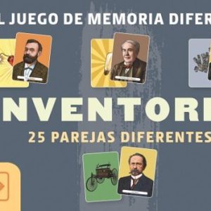 JUEGO DE MEMORIA DIFERENTE INVENTORES
