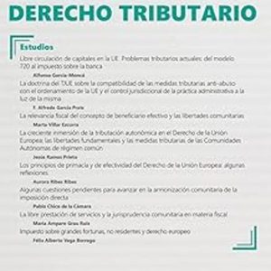 LIBERTADES COMUNITARIAS Y DERECHO TRIBUTARIO