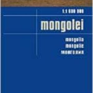 MONGOLIA 1:1.600.000 IMPERMEABLE